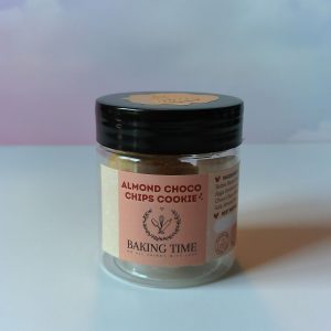 Gluten-Free Almond Choco Chips Frozen Cookie Dough Jar